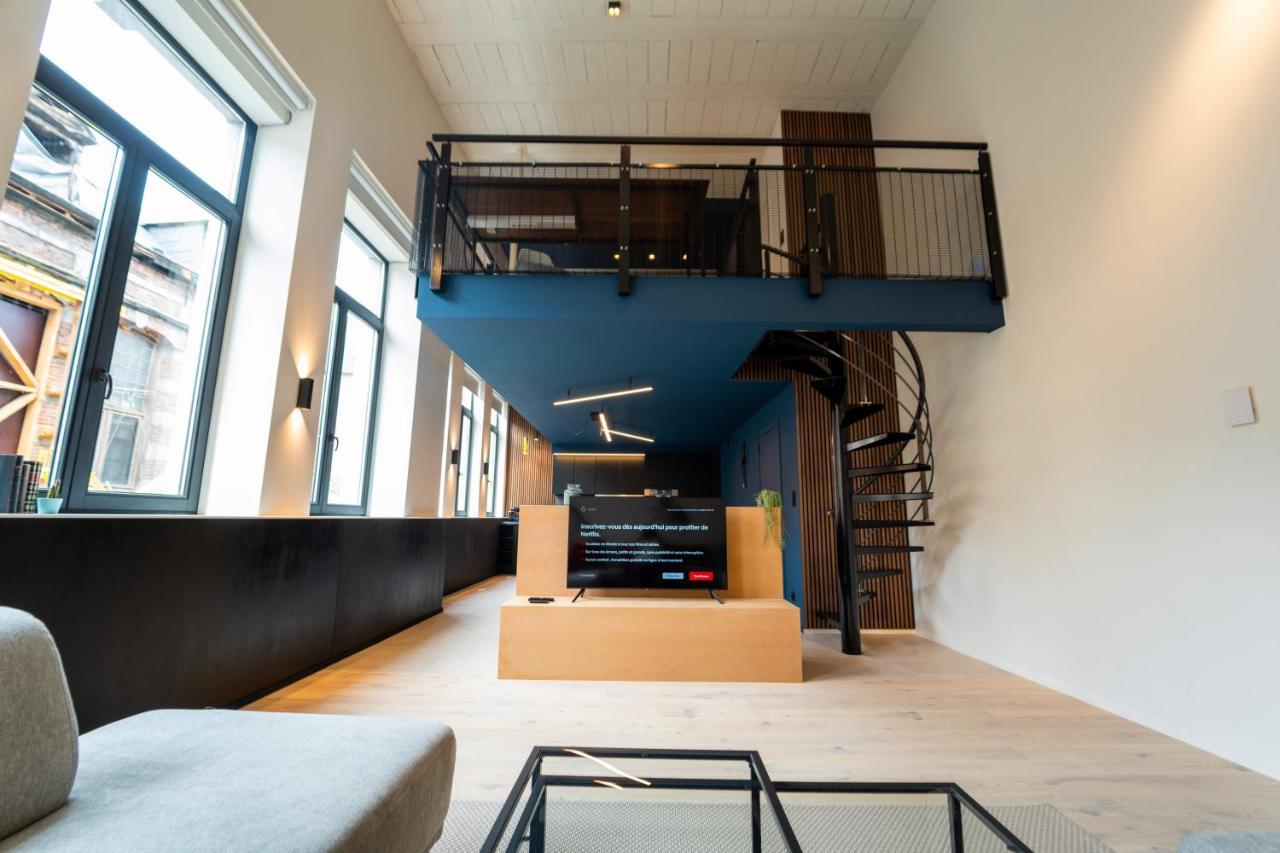 Atypique Loft Mons City Center Экстерьер фото
